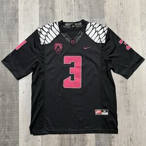 Oregon Ducks Nike Breast Cancer Awareness Jersey 2015 V. Adams Jr College Jersey